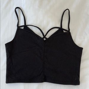 Black Crop Top